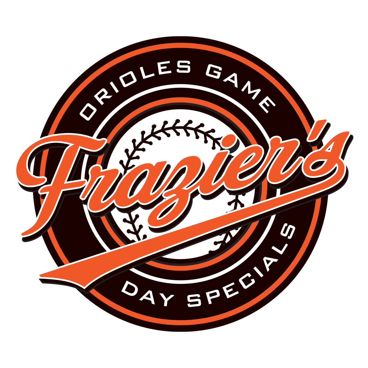 Fraziers Baseball Season logo