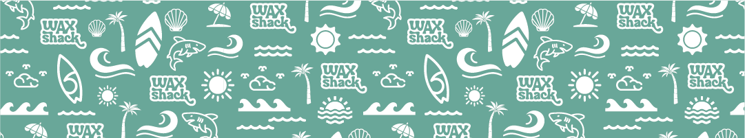 Wax Shack green and white pattern Wax Shack green and white pattern