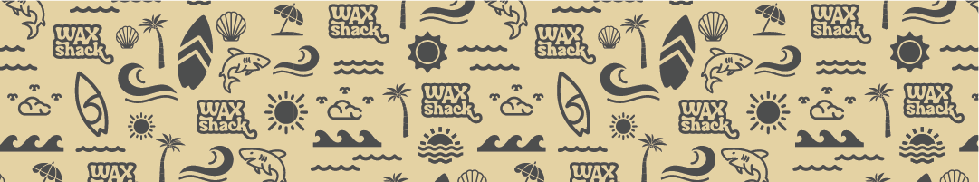 Wax Shack tan and grey pattern Wax Shack tan and grey pattern