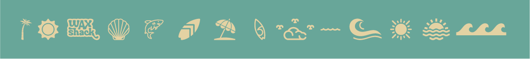 Wax Shack vector icons Wax Shack vector icons